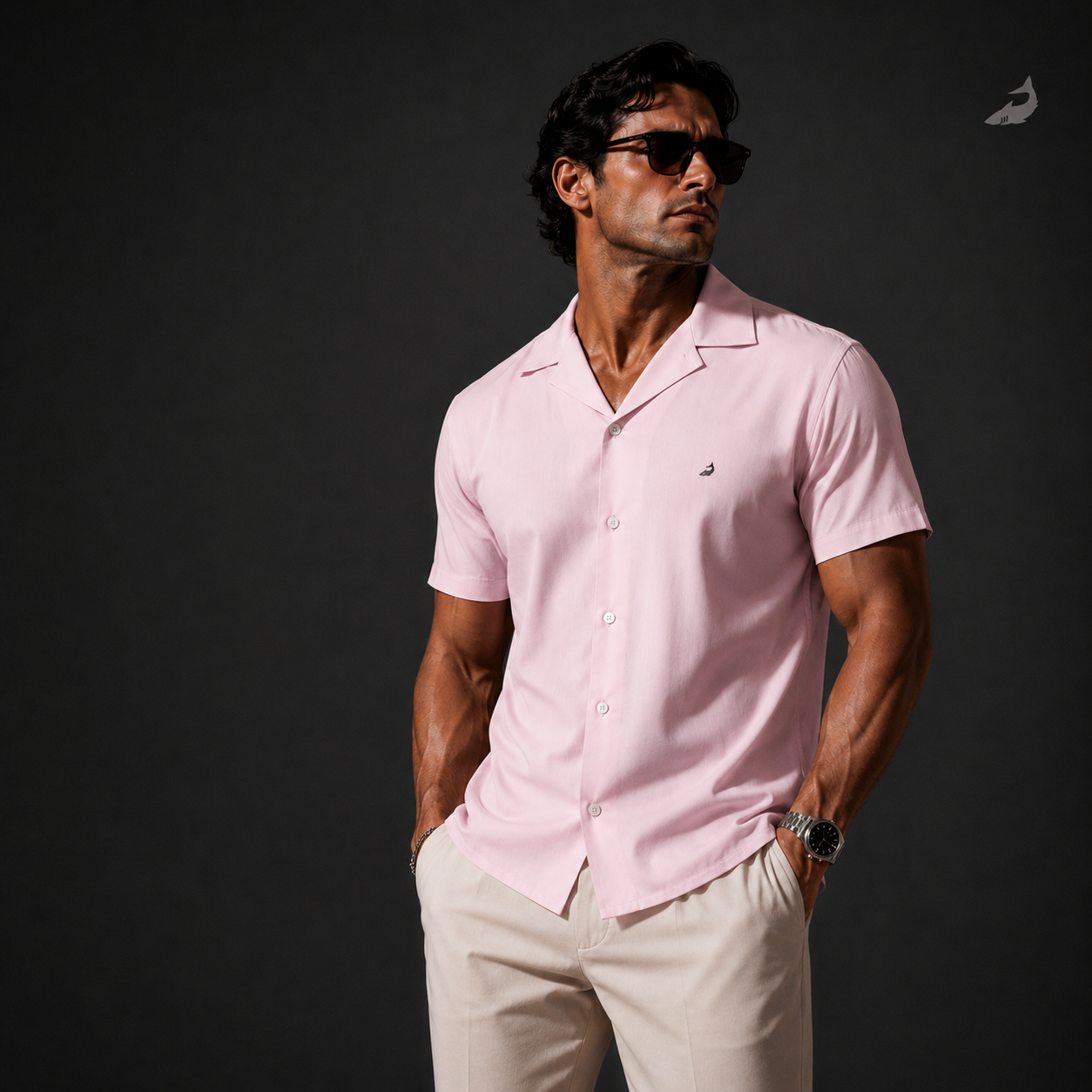 Camisa Miami Biscosa Egipcia
