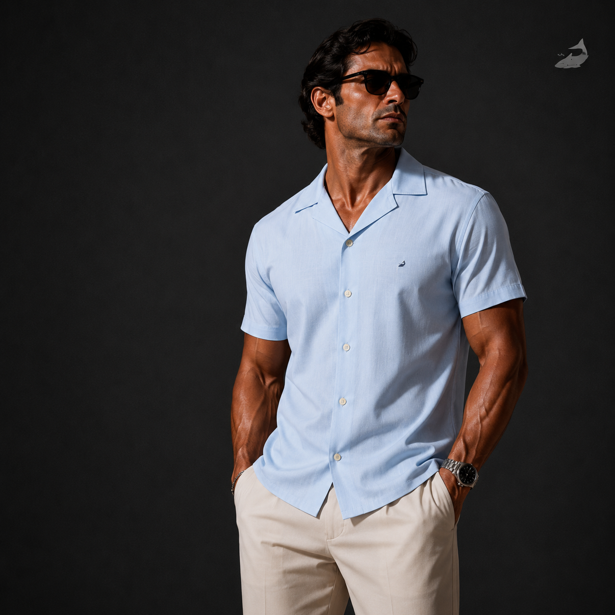 Camisa Miami Biscosa Egipcia