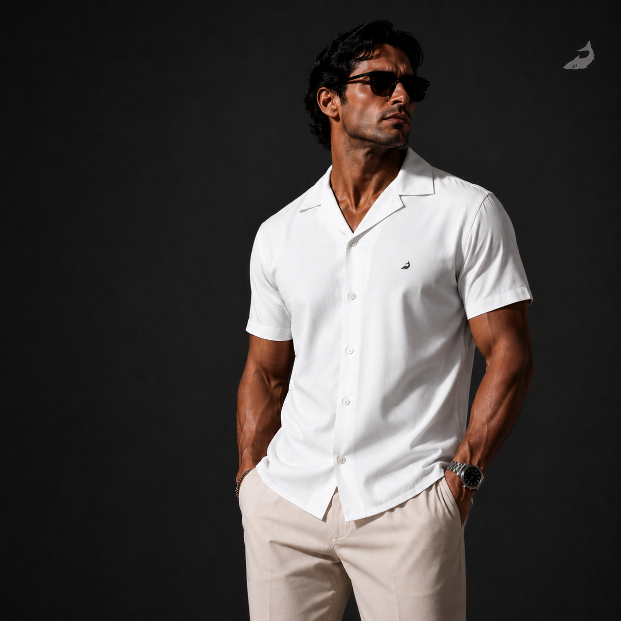 Camisa Miami Biscosa Egipcia