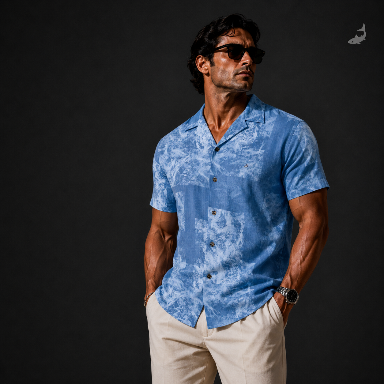 Camisa Miami Biscosa Egipcia