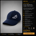 Gorra Flex Premium Dark Fish Navy