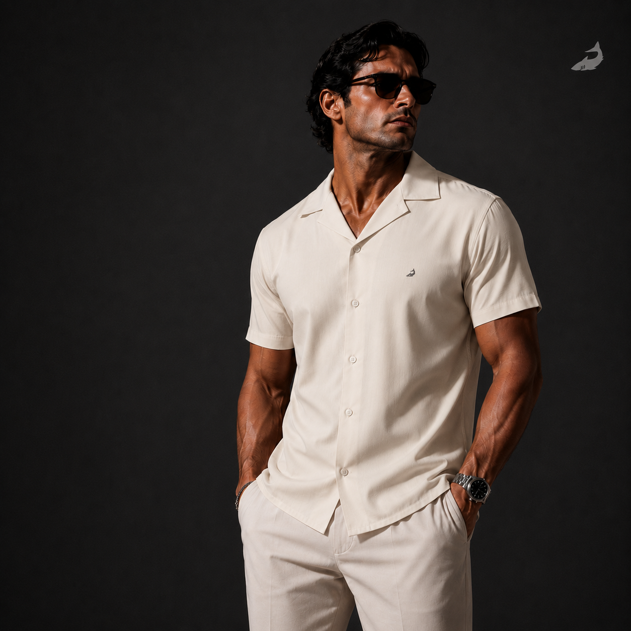 Camisa Miami Biscosa Egipcia