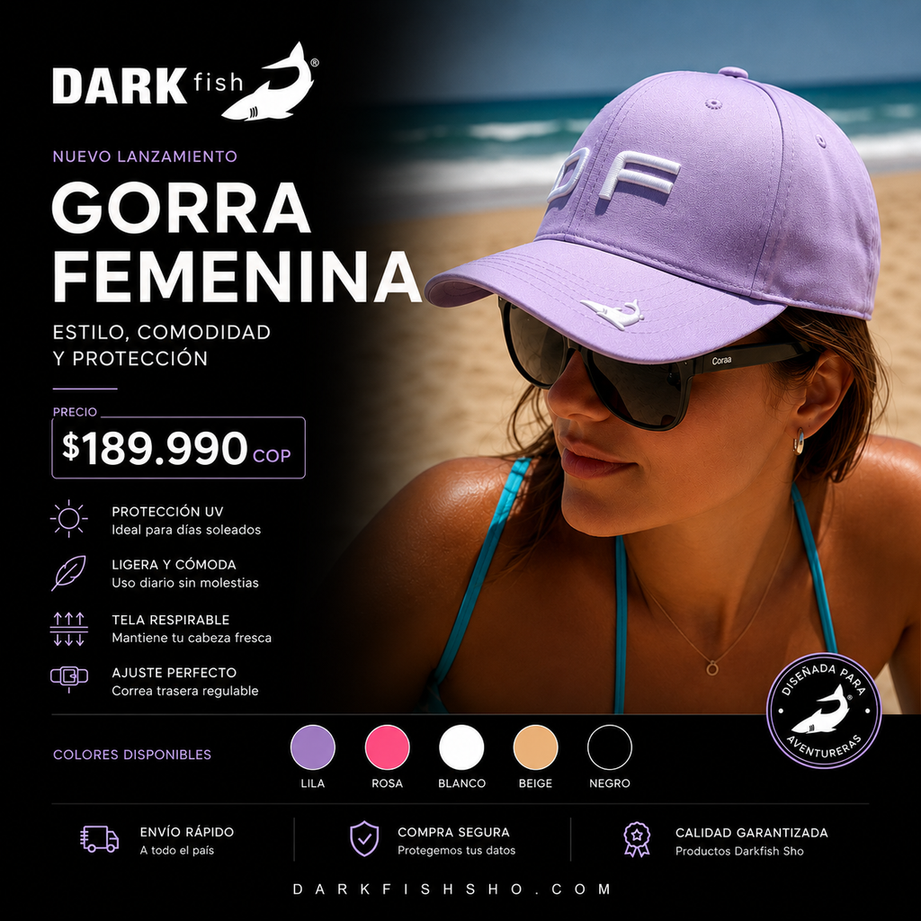 Gorra Femenina Premium Darkfish